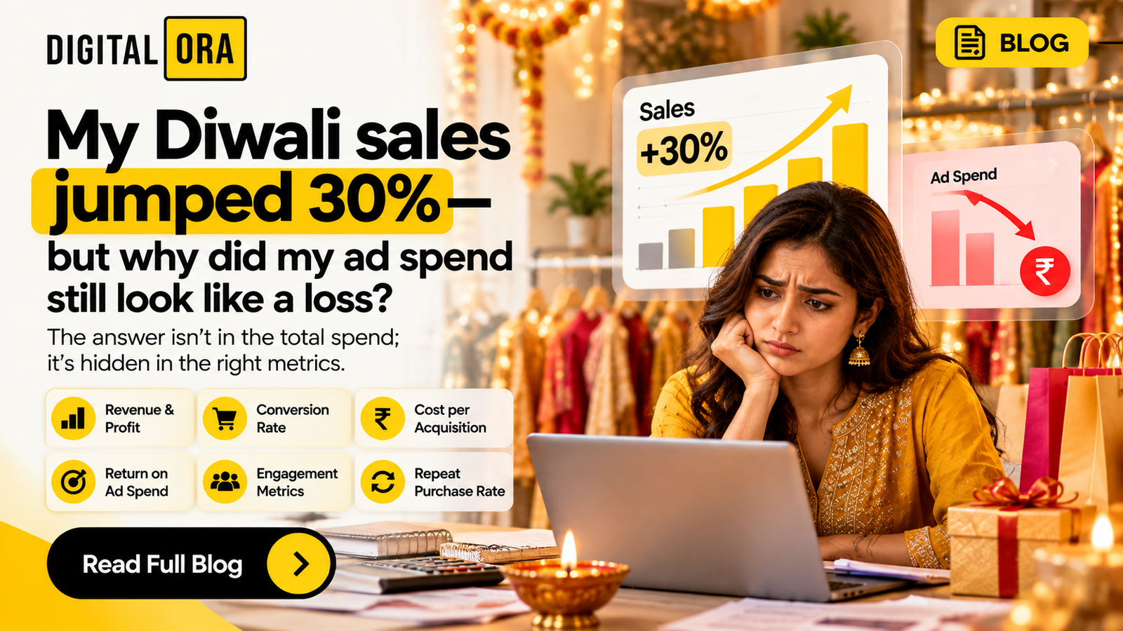 Diwali Campaign Metrics Small Businesses Must Track - Digital Ora
